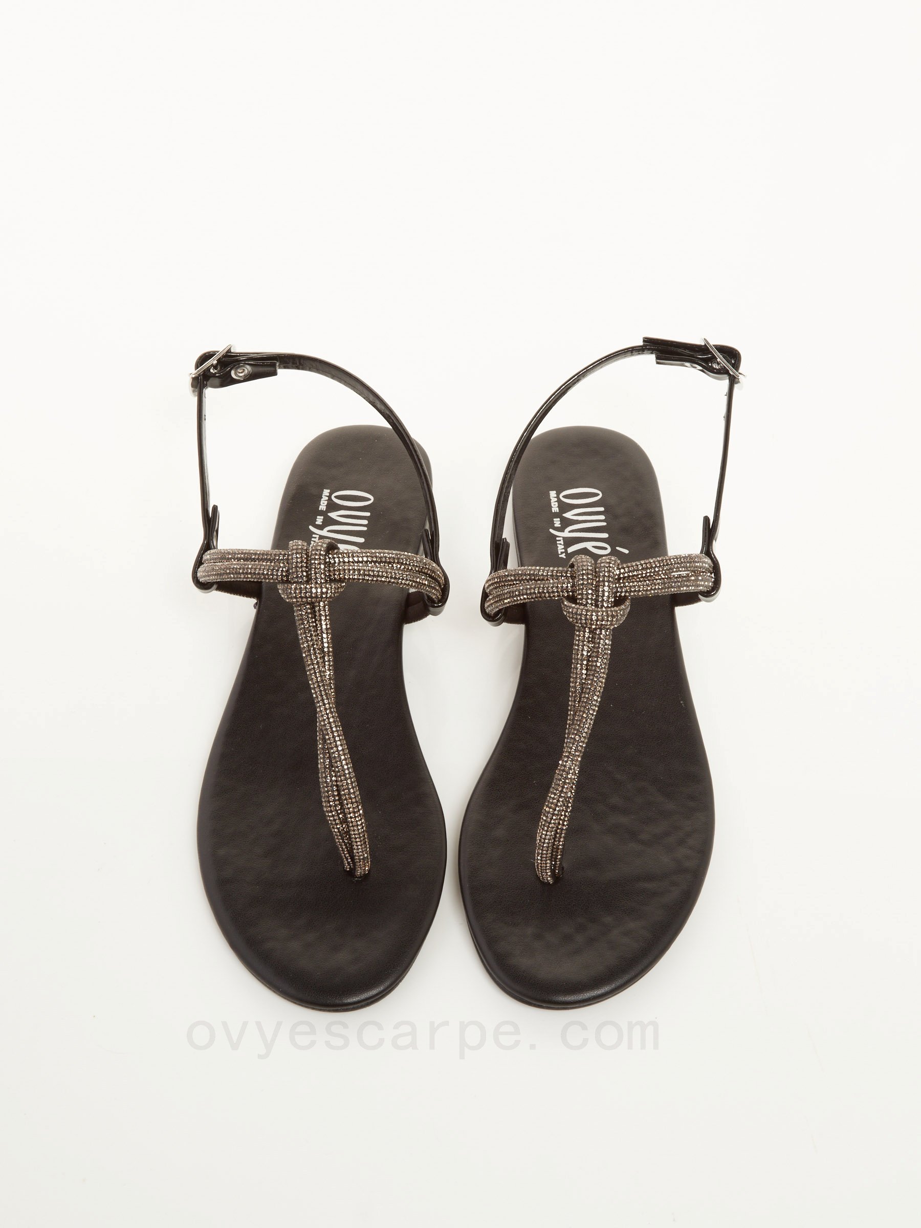 (image for) ovye scarpe Flip Flops With Rhinestones F08161027-0698